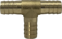 Купить Тройник равнопроходной 14мм латунь 07824