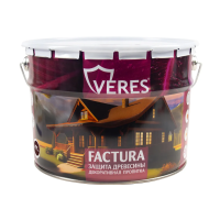 Пропитка декоративная "FACTURA" орех 9 л (1) "VERES"