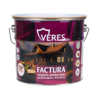 Пропитка декоративная "FACTURA" розовая пудра 3 л (1/4) "VERES"
