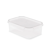 Купить Емкость для свч прямоуг. "Прайм" 1 л, крышка на защелках (1/15) "Альтернатива" м8501