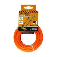 Купить Леска для триммера 3,0 мм 15 м звезда (1/75/150) "Шабашка" 034-4038