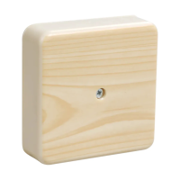 Купить Коробка распаячная открыт. уст. км 104*104*44 мм, IP40, сосна (1/25) "IEK"