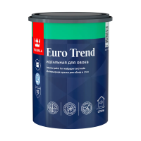 Краска "EURO TREND"  база с  0,9 л (1/6)  интерьерная для обоев и стен "Тиккурила"