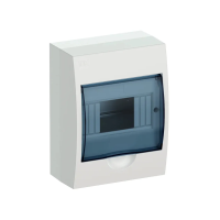 Купить Щиток распределительный навесной "KREPTA 3" щрн-п-6 IP41 6 модулей, пластик, белый (1/20) "IEK"