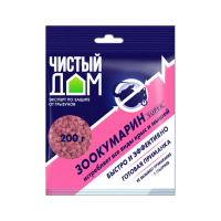 Купить Средство от крыс и мышей "Зоокумарин супер" гранулы 200 г (1/50) "Чистый дом"
