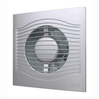 Купить Вентилятор SLIM 4C GRAY METAL осевой с обратным клапаном D100 (1/24) "DICITI"