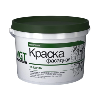 Краска вд-ак-1180 фасадная по дереву белая  7 кг (1) "Вгт"