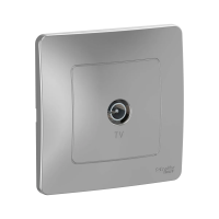 Купить Розетка телевизионная "BLANCA" коннектор, алюминий (1/10/20) "SCHNEIDER"