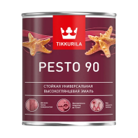 Песто 90  0,9 л (1/6)  эмаль алкид. высокоглянц. "Тиккурила"