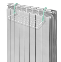 Купить Сушилка для белья на радиатор складная (суш. полотно 2,1 м) белая (1/10) сб5-45п/б  "Ника"