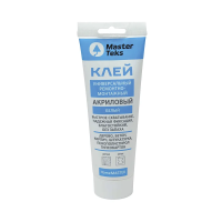 Клей "HOMEMASTER" акрил. ремонтно-монтажный белый 400 г (тюбик) (1/12) "MASTERTEKS"