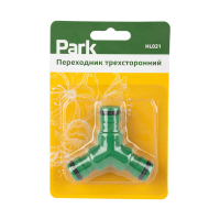 Купить Тройник для соединения шлангов 16 мм блистер (1/50/200) "PARK" HL021