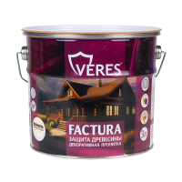 Пропитка декоративная "FACTURA" ваниль 3 л (1/4) "VERES"