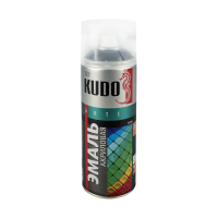 Краска аэрозоль  акриловая сатин  RAL 7011  темно-серая 520 мл (1/6) "KUDO" KU-0A7011