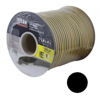 Купить Уплотнитель E 9 X 4 мм черный бухта 150 м (1/2) "TYTAN PROFESSIONAL"