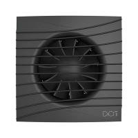 Купить Вентилятор SILENT 4C MATT BLACK осевой с обратным клапаном D100 (1/16) "DICITI"