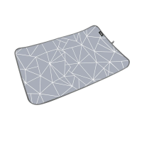 Купить Коврик для глажки белья (линии на сером) 75 х 55 см (1/10) "Ника" кгм/3