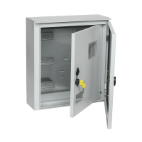 Купить Щиток учетно-распределит. навесной "TITAN" щу 3/1-1 у1 IP66, металл. 445*400*150 мм (1) "IEK"