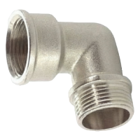 Купить Уголок переходн.3/4"Fх 3/4" М никель