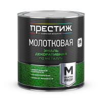 Эмаль с молотковым эффектом светло-коричневая 2,5 л (1/6) "Престиж"