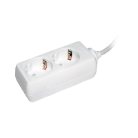 Купить Удлинитель с заземл. 2 розетки, 2P+PE/3 м 3*1 мм, 16а (1/15/60) "IEK"