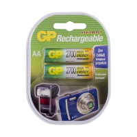 Купить Аккумулятор GP RECHARGEABLE 270AAHC-2DECRC2  тип аа, 2700 мач (2 шт. в блистере) (1/10/100)