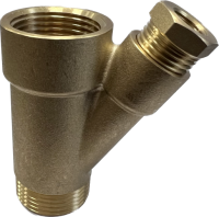 Купить Тройник 1"х1/2"х1" г/г/ш с сальником  07652