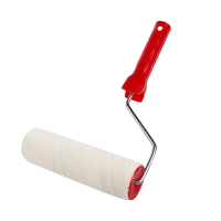 Купить Валик велюр для лака D48/180 мм (ворс 4 мм) бюгель 6 мм (в сборе) (1/36) "Кедр"  043-4818