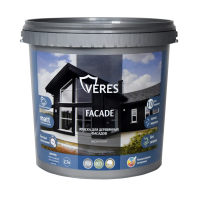 Краска "FACADE" для деревянных фасадов акриловая мятный 2,7 л (1/2) "VERES"