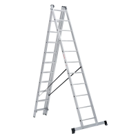 Купить Лестница-стремянка 3 секции по 11 ступеней (1) "Новая высота" NV-1230