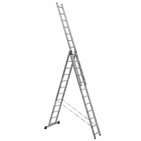 Купить Лестница-стремянка 3 секции по 12 ступеней (1) "Алюмет"