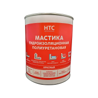 Купить Мастика гидроизоляционная полиуретановая 1 кг красная (1) "HTC"