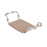 Купить Сиденье в ванну раздвижное (металлич. каркас, сиденье пластик.) бежевое (1/10) "Ника" св5/бж