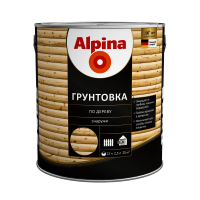 Грунтовка по дереву 2,5 л (1/4) "ALPINA"