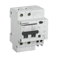 Купить Дифференциальный автомат. выключатель ад12 2р 25а 30ма (1/5/40) "GENERICA"