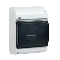 Купить Бокс "KREPTA 3" кмпн 2/4 IP30 для наружн. уст., пластик, белый (1/12/96) "IEK"