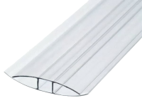 Купить Профиль соед. HP 4-6мм прозрачн. 6м