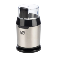 Купить Кофемолка "HOMESTAR" HS-2036  200 вт (черный/серебро) (1/12)
