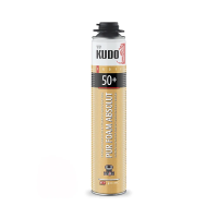 Пена монтажная "KUDO PROFF 50+" профи 1000 мл/870 г (1/12)