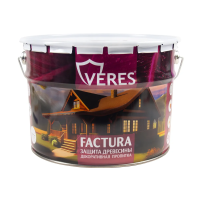 Пропитка декоративная "FACTURA" бесцветный 9 л (1) "VERES"