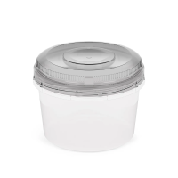 Купить Емкость для свч круглая 0,7 л (1/24) "Альтернатива" м1152