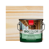 Пропитка защитная декоративная для древесины "BIO COLOR CLASSIC" 2,7 л бесцветный (1/3) "NEOMID"