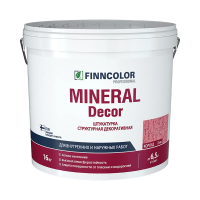 Штукатурка "MINERAL DECOR"  KTA  "Шуба" 2,5 мм  16 кг (1) "FINNCOLOR"