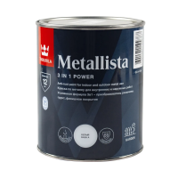 Краска по ржавчине  3 в 1 "METALLISTA"  белая  база A  0,8 л (1/6) "Тиккурила"