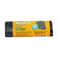 Купить Мешки для мусора 30 л рулон 30 шт. (6 мкм) (1/30) "Рыжий кот"