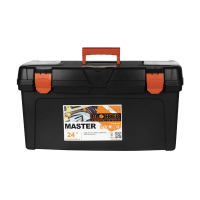 Купить Ящик для инструмента "MASTER" №24  черн./оранж.(1/4) "BLOCKER" BR6006чрор