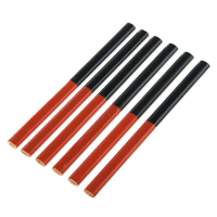 Купить Карандаш малярный "Шабашка" 180 мм двухцветн. (красно-синий) набор 12 шт. (1/12/120)  146-0004