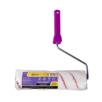 Купить Валик полиамид  D48/250 мм (ворс 9 мм) бюгель 8 мм (в сборе) (1/36)  "KRAFOR" 012-0250