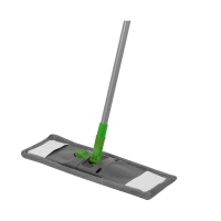 Купить Швабра для пола  Mop Clean насадка микрофибра (серая) (1/24) "Рыжий кот"