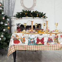 Купить Набор столовый "Этель" WINTER HOLIDAYS (скатерть 150*110 см, салфетки 40*40 см 4 шт.) (1) 4496653